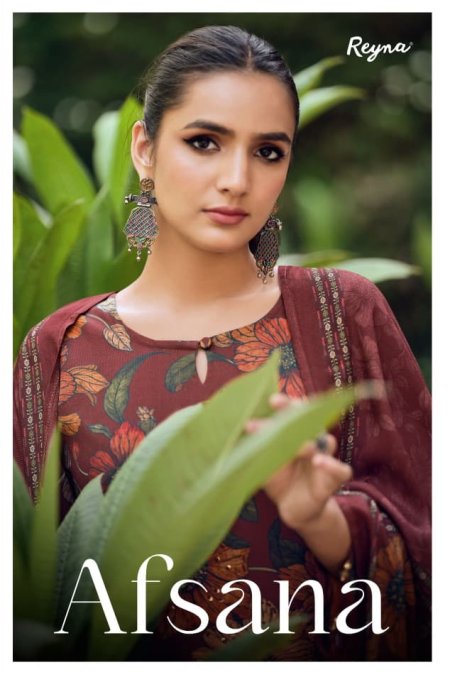 Indigo By Reyna Pure Corduroy Printed Handwork Dress Material